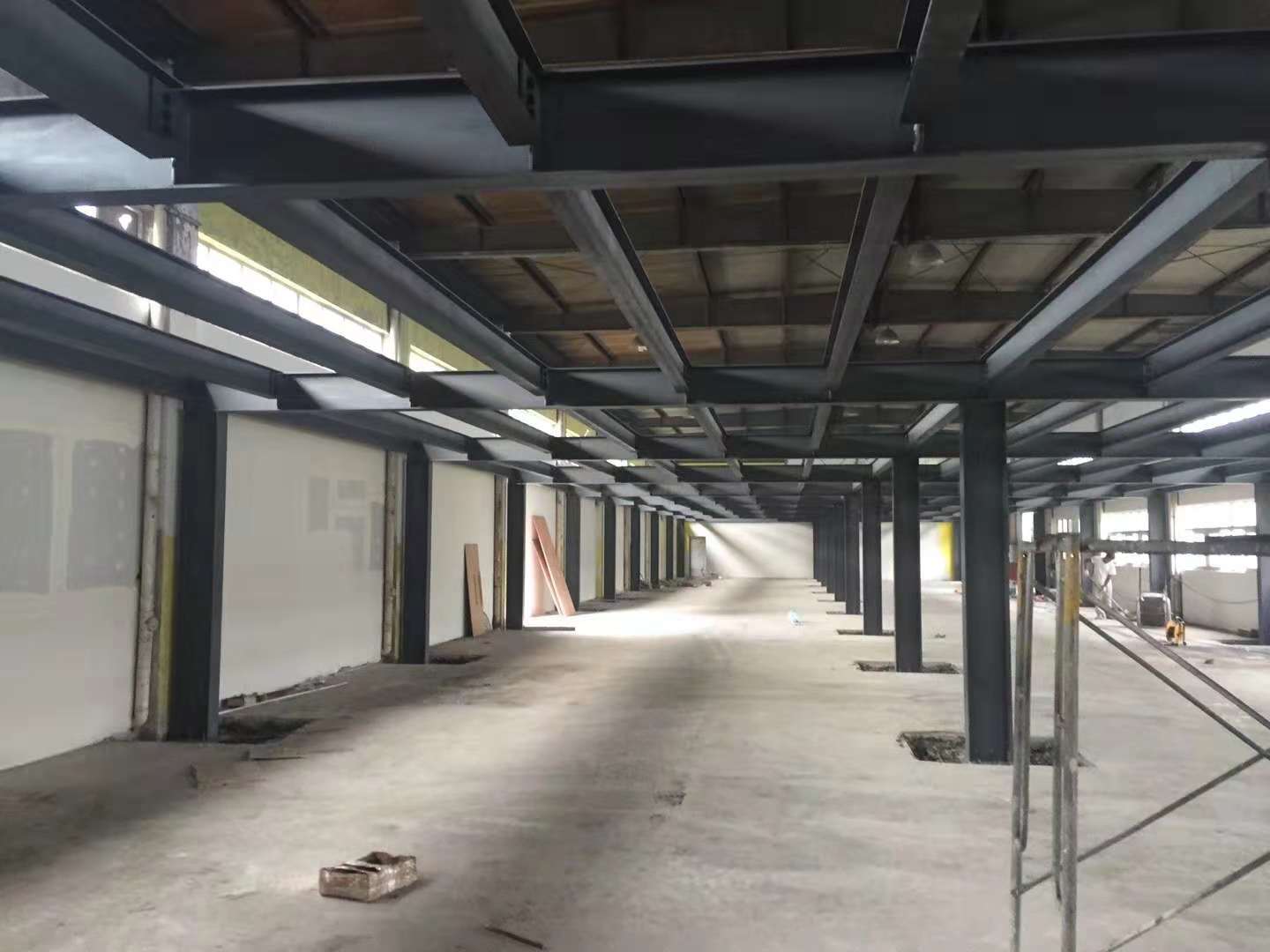 廠(chǎng)房裝修鋼結(jié)構(gòu)隔層搭建效果圖