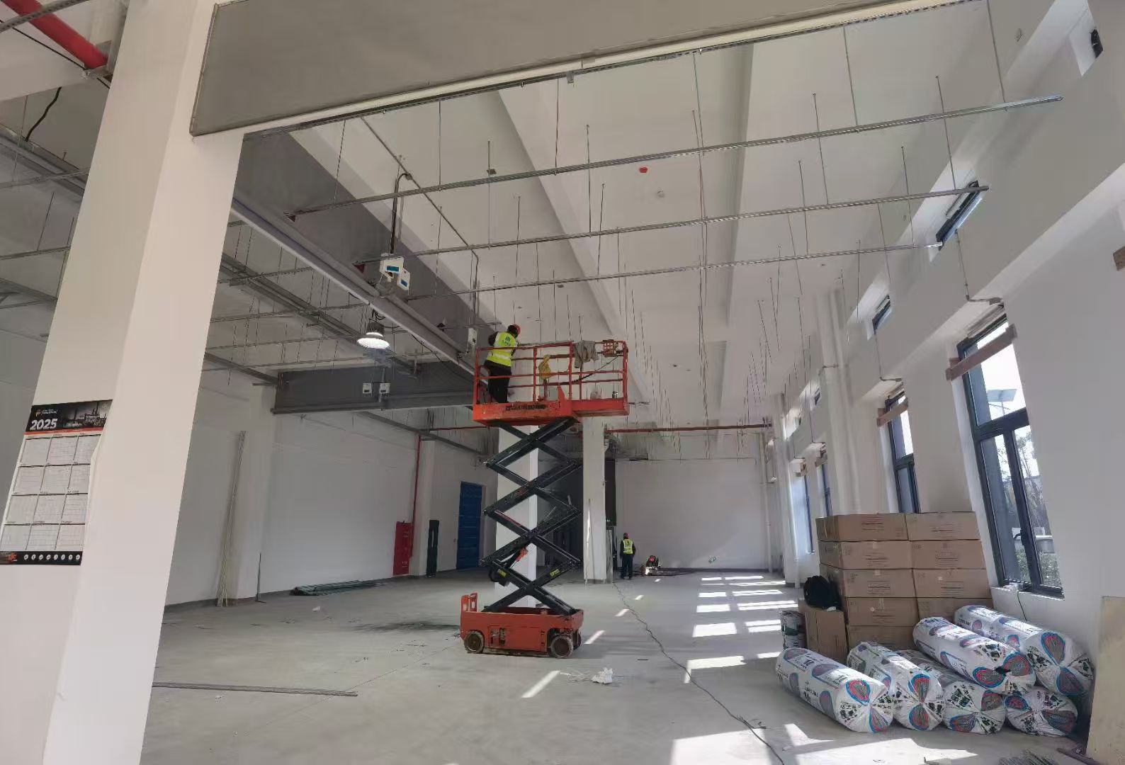 上海松江廠(chǎng)房裝修鋼結(jié)構(gòu)夾層搭建案例