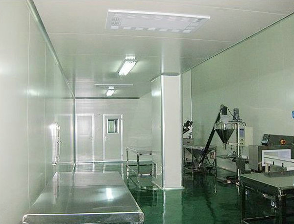 金山食品潔凈車間包裝車間圖片