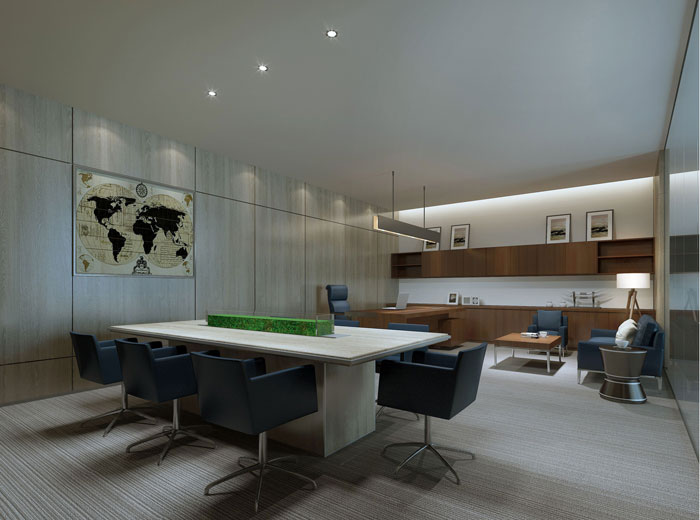 總經(jīng)理辦公室裝修設(shè)計效果圖